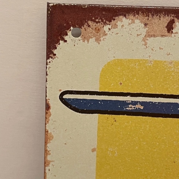 Schoenberg Sign Art Today’s Menu Take it or Leave it! Retro Vintage Look - Picture 6 of 11